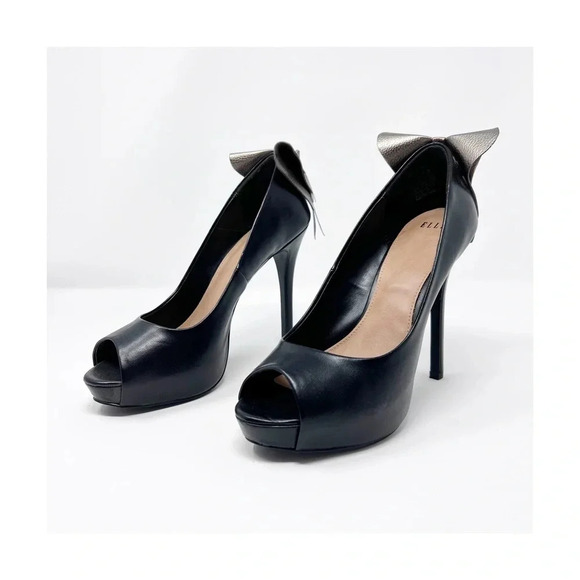 Elle Heel with Bow - Picture 2 of 6